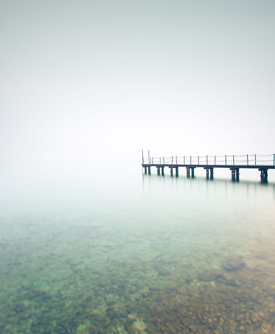 Muelle con Niebla